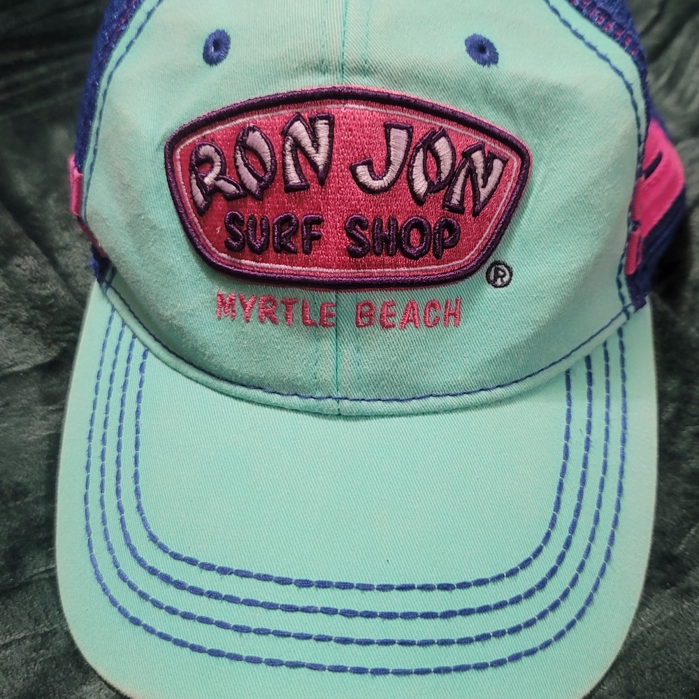Ron Jon Surf Shop Mint and Pink Women's Hat